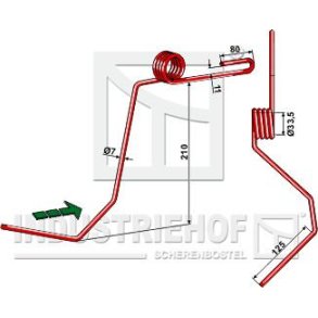 Efterharvetand til Lemken �7