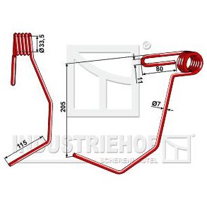 Efterharvetand til Lemken