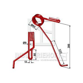 Efterharvetand til Lemken �9