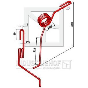 Efterharvetand til Lemken �9