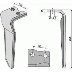 Rotortand H. til Howard