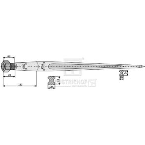 Frontlsser tnder 950 M22 36