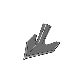 Bourgault Spids 8x180mm.