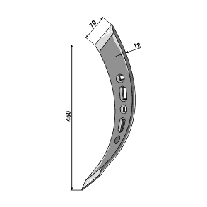 Drejet spids V. til Vderstad