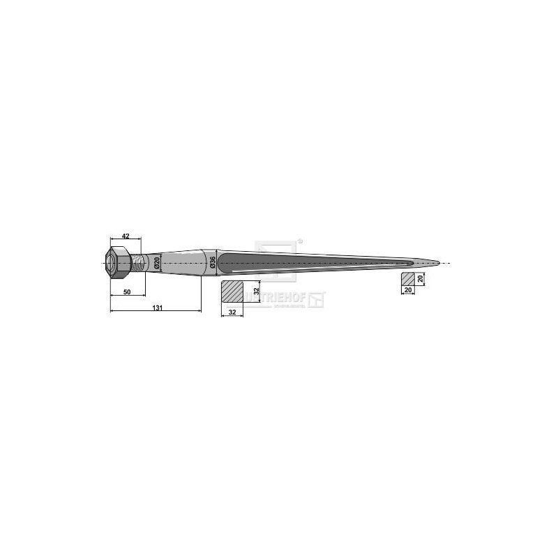 Frontlsser tnder 610 M20 36