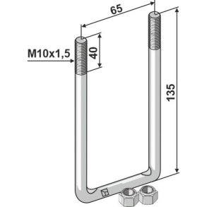 Spndebjle 65mm 135mm til Gyllerr