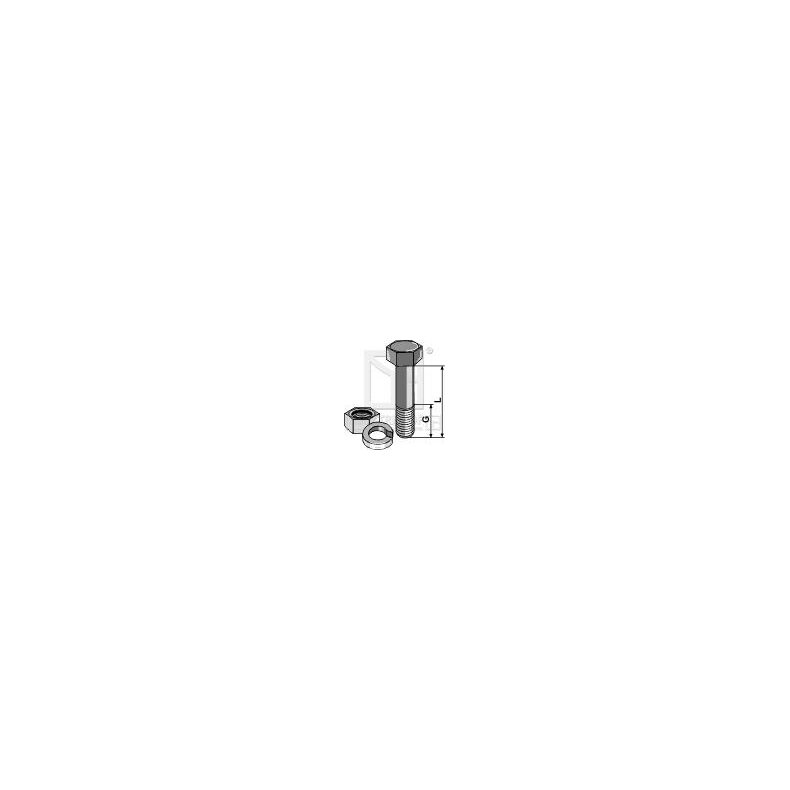 Bolt 7/16"UNF x 35mm kvalitet 12.9