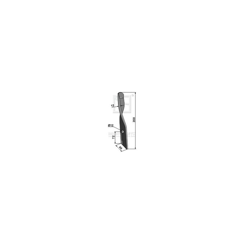 Standard Tand V. til Bomford Dyna drive