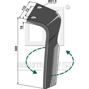Rotortand V. til Lemken Zirkon 6 & 9