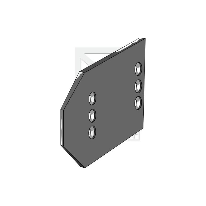 Stabiliseringsplade/Slidstykke for landside til Lemken