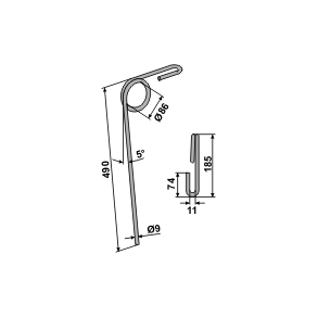 Efterharvetand lige til Vderstad
