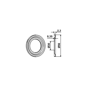 Nilosring til Vderstad (Gl.model)