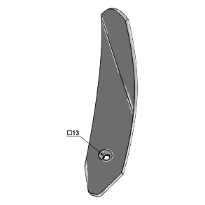 Ledesk�r H. 80x8x420mm til K�ckerling