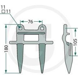 Dobbeltfinger til Claas Lexion