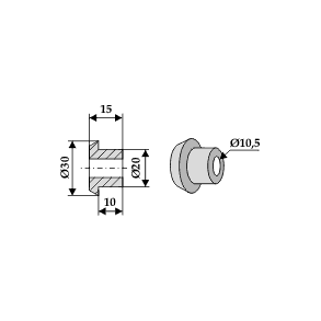 Bsning til halmsnitterkniv