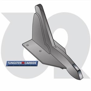 Slidspids med 200mm vingeskr til HE-VA med Tungsten