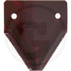 Knivblad overriflet 6 til CNH - Axial Flow