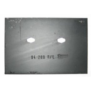 Landsideplade vendbar til Agrolux/verum