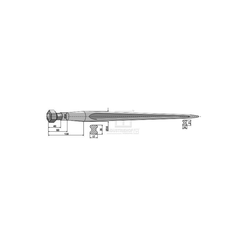 Frontlsser tnder 800 M22 38