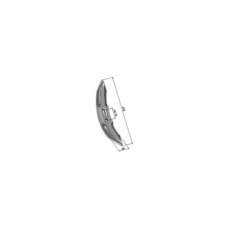 Spids til Amazone Centaur 50x15mm