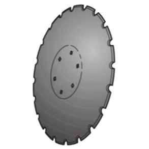 Takket Sabre-disc 510mm til HE-VA 