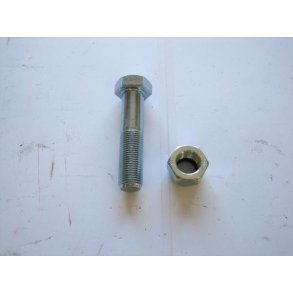 Sekskantbolt M16x70mm M/lsemtrik