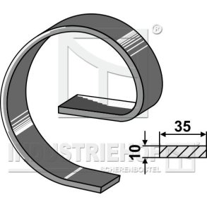 Yderfjeder til Marsk Stig Universalharve/Uniflex
