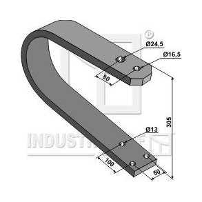 Fjedertand til Simba X-press tallerkenharve