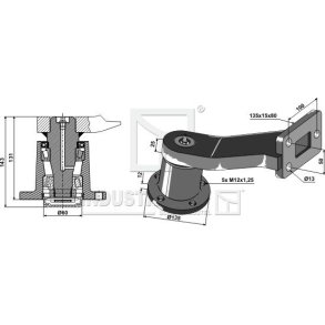 Disc arm venstre til Simba X-press