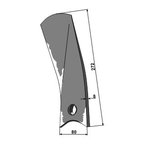 Ledeplade - Hjre  til Pttinger Synkro