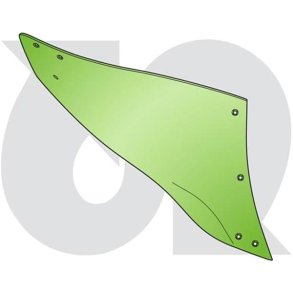 Muldplade Hjre til Reekie bedplov (UN00636)