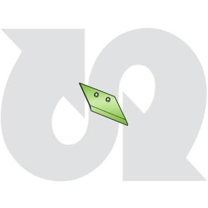 Vingeskr til Reekie bedplov H/V (UN15633)