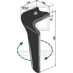 Rotortand Quick Fit H. til Kverneland NGS