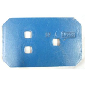 Slidplade H/V. til Rabe til Rabewerk